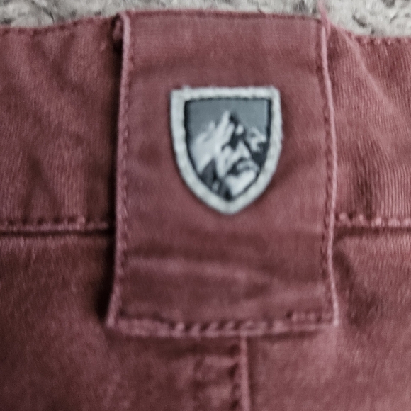 Kuhl Pants Womens Burgundy Brooke Skinny Stretch Maroon Sz 6 Gorpcore - Picture 5 of 13